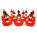 Subbuteo Andrew Table Soccer AC Milan 2021-22 on Classic Hasbro bases